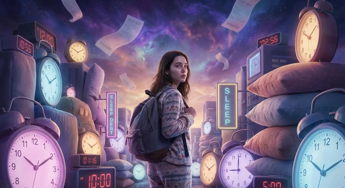 The Weird Science of Sleep Debt: How Your Brain Tries to “Repay” Lost Nights