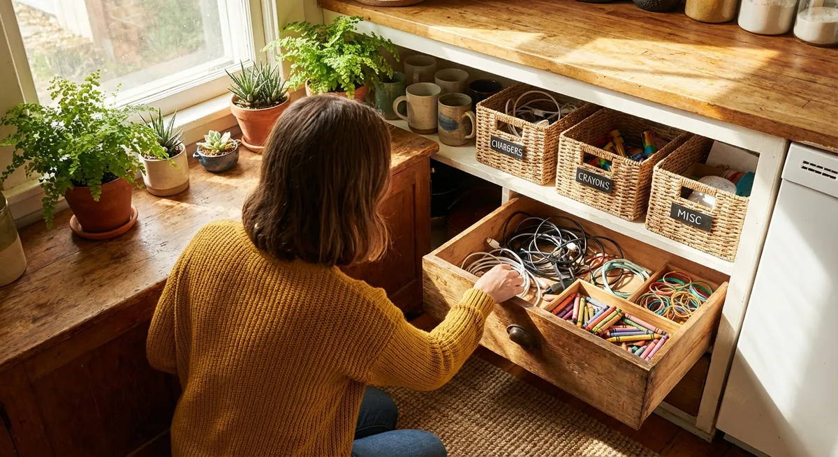The “Chaos Drawer” Cure: How I Accidentally Made My Home Feel Twice as Calm