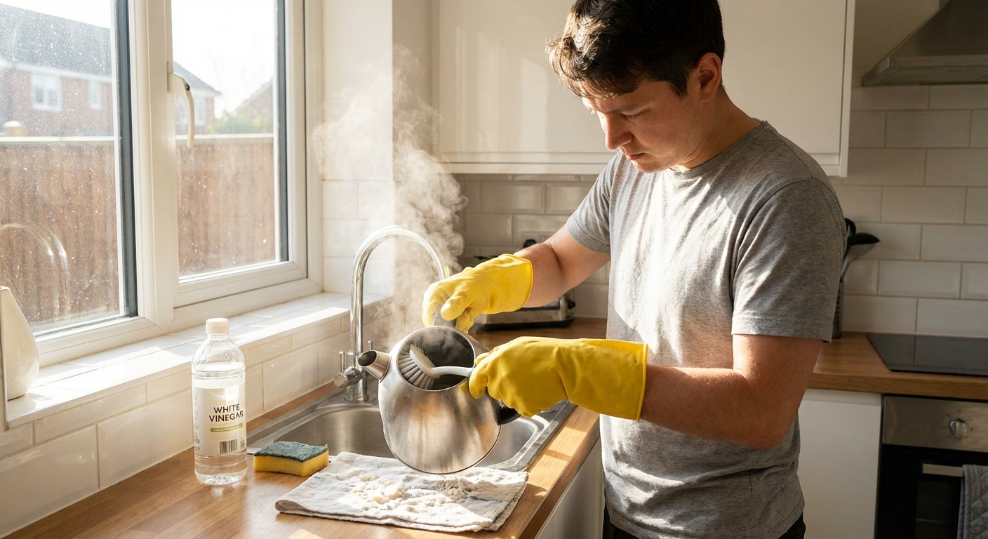 Simple Guide to Removing Limescale Buildup in Kettles Using Fast and Safe Meth